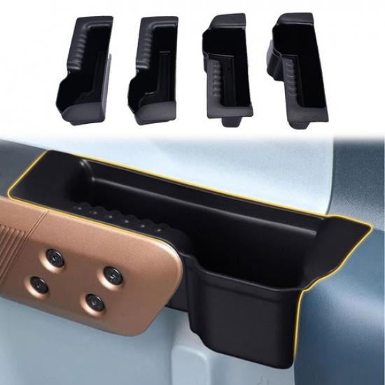 4x Door Storage Handle Storage Box Tray For Ford Maverick Accessories 2022-2025