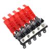 3/4/5/6 Way Car Midi Fuse Box Block Holder 200A Multi-Pole Fuse Block Bolt On Fuse Type Power Distribution for Car Truck RV