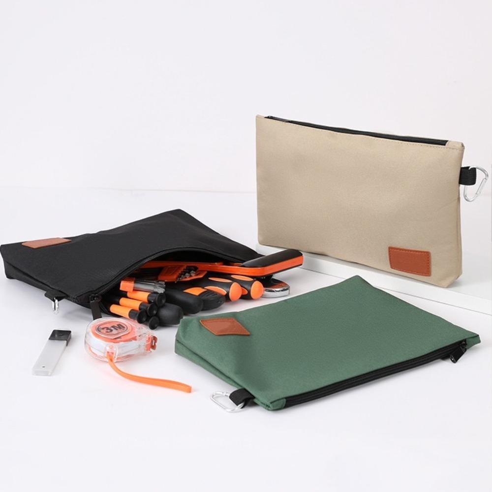 

Waterproof Electrician Tool Bag Multifunctional Tool Storage Bag New Tool Pouch зелений