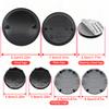7Pcs Car Wheel Hub Center Caps Badge For BMW E36 E39 E46 G21 G30 Auto Hood Front Rear Trunk Emblem Steering Wheel Center Sticker