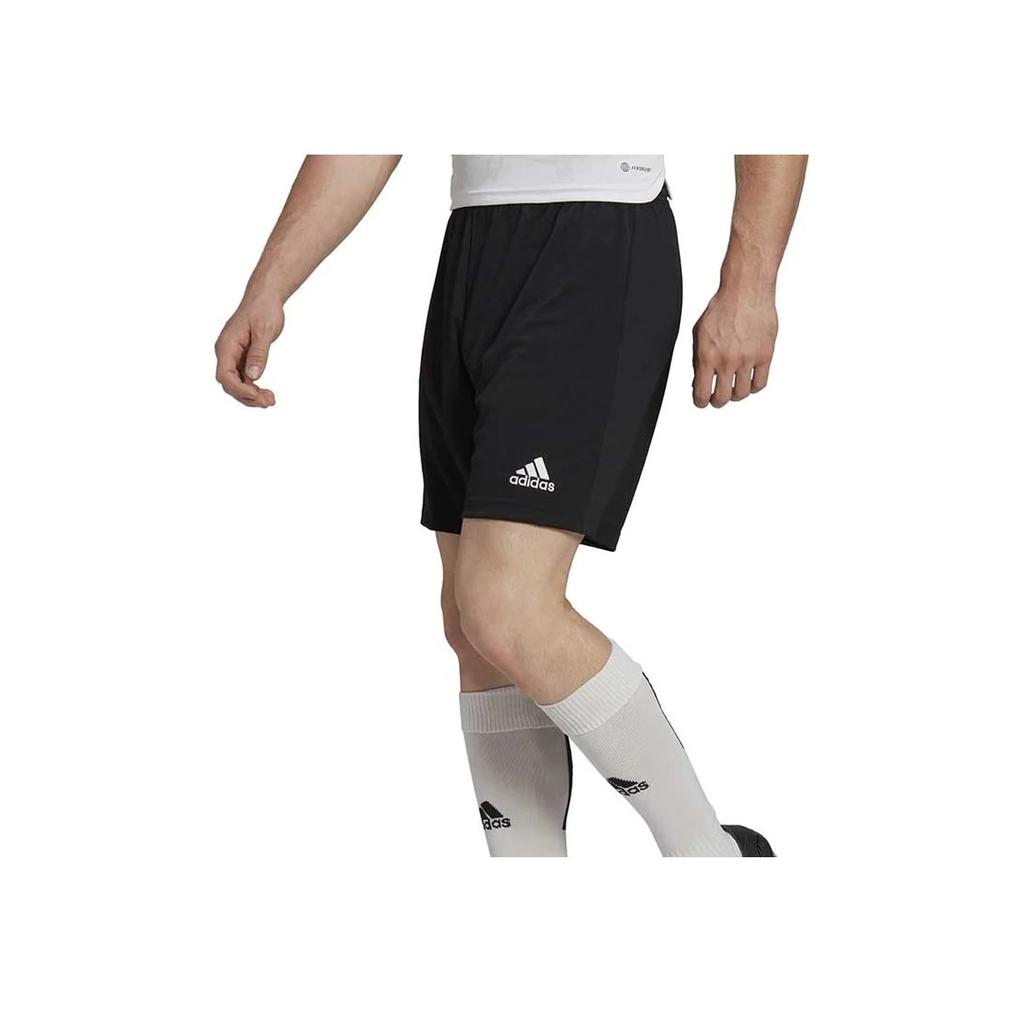 Adidas Ent22 Training Shorts Solid Logo Soccer Weave Men Bottoms Black HB0575