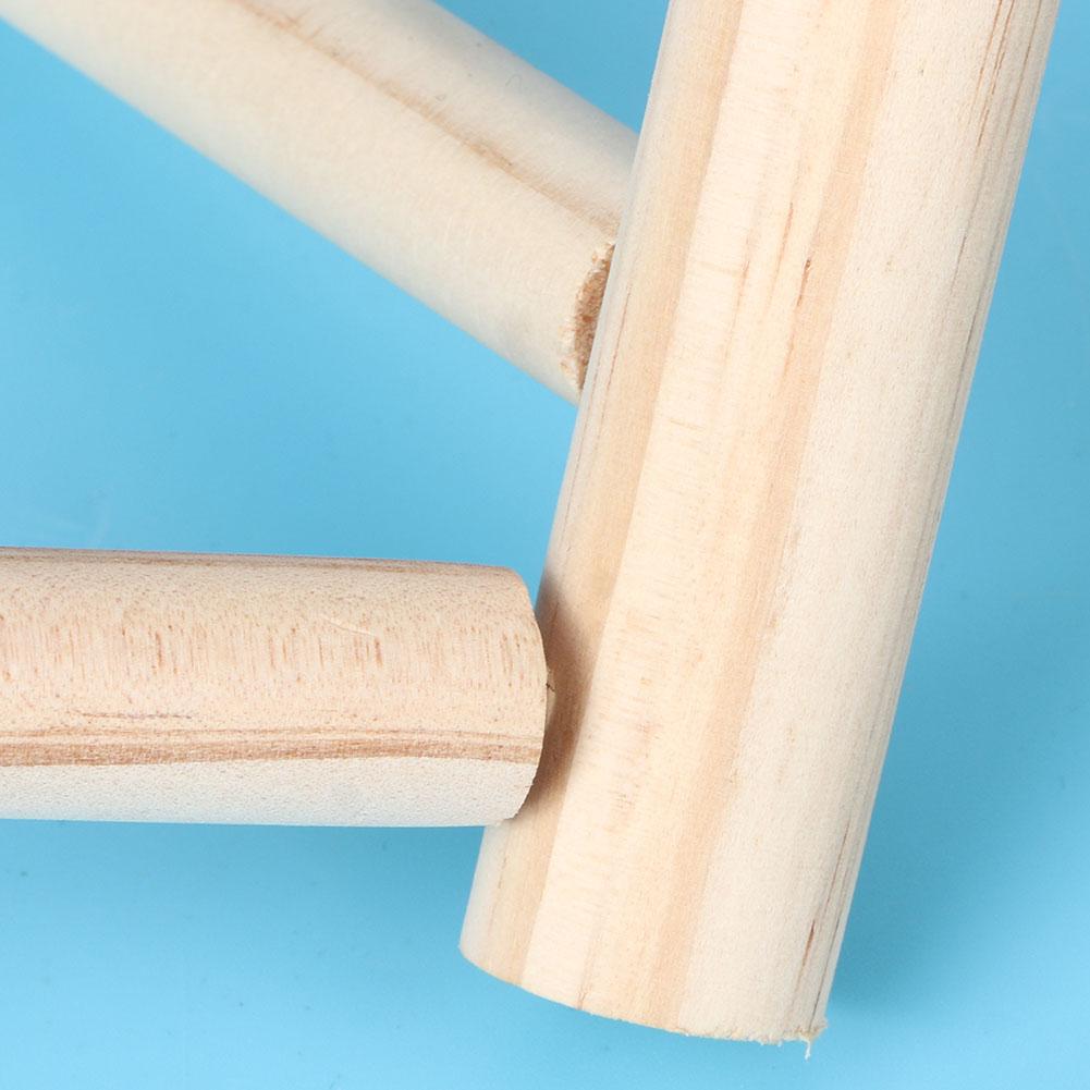 Wooden Bird Cage Stand Parrot Perch Training Stands or Parakeets Lovebirds Cockatiels Resting Rack