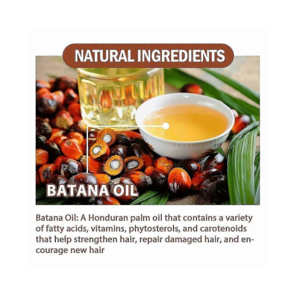 Batana Oil Shampoo for Hair Growth - Strengthening and Regrowth Batana Oil Shampoo for Thinning Hair - Anti Hair Loss Shampoo Nourishes Scalp - Thicke