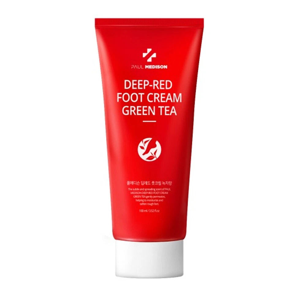 

PAUL MEDISON Deep Red Foot Cream Green Tea 100ml