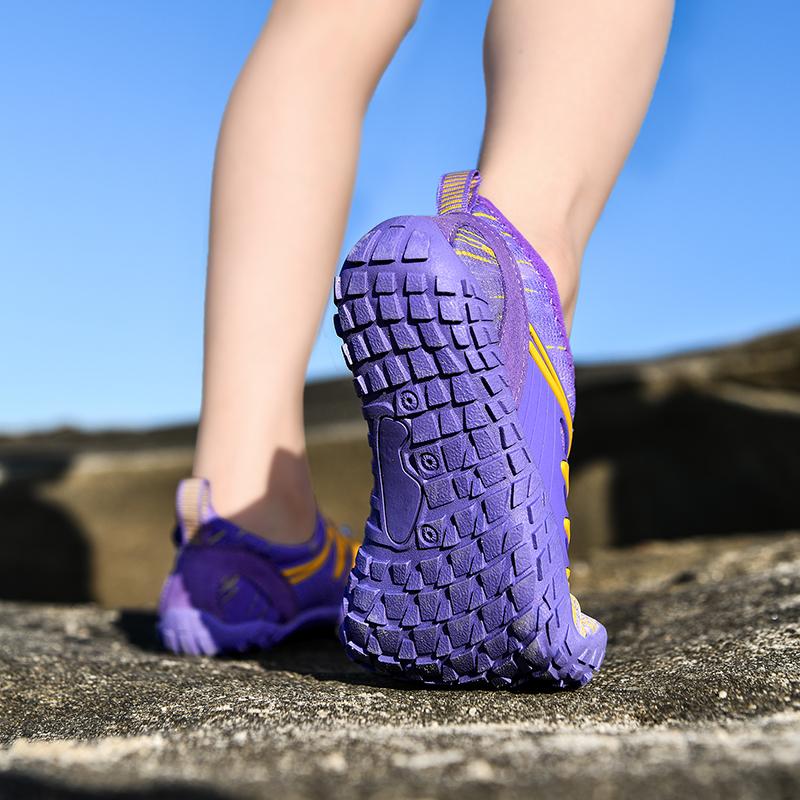 Breathable Children Wading Shoes Quick Drying Beach Water Sports Shoes Kids Non-slip Aqua Sneakers for Swimming Surfing Boating