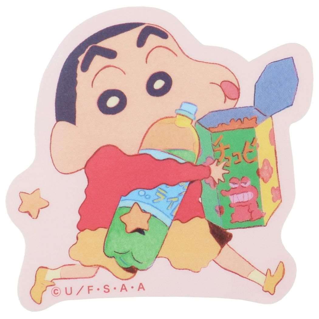 

Crayon vinyl Shinnosuke Shin-chan [Big Sticker] Die-cut sticker/30th
