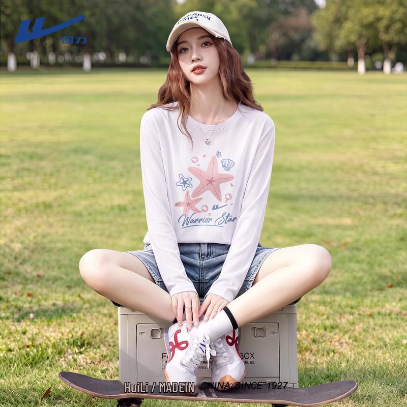 Huili Women s Long-Sleeve Sun Protection T-Shirt S