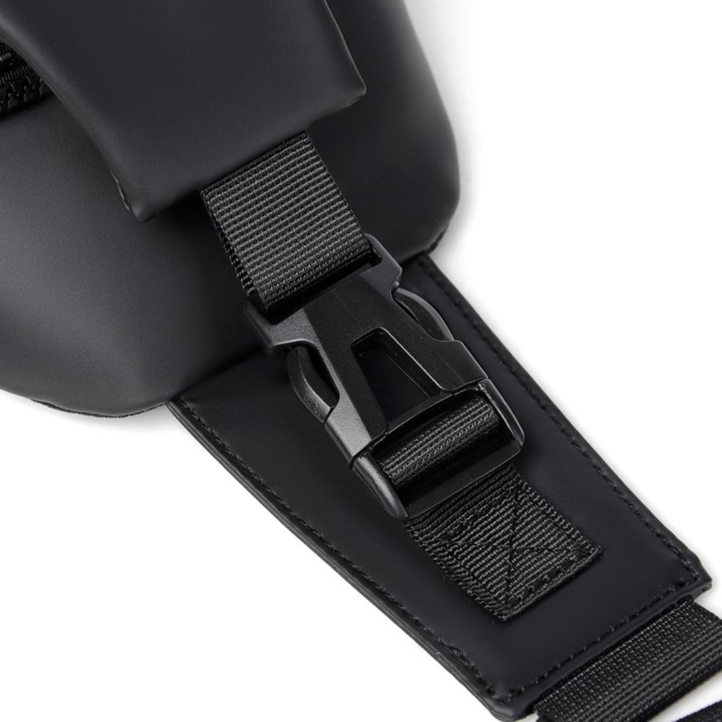 Herren Brusttasche, Trendige und Modische Umhängetasche, Schlicht und mit großem Fassungsvermögen, Vielseitig für den täglichen Arbeitsweg, Herren Tasche