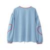 Spring and Autumn Women's Plus Size Shirt Fashion Casual Clash of Colours Checkered Shirt