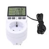 Digital Temperature Controller LCD Display Countdown Digital Thermostat Outlet Socket with Timer for Industrial