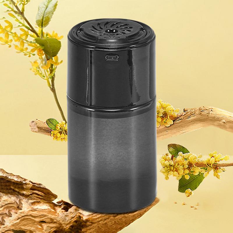 Autoparfüm Lufterfrischer USB Wiederaufladbare Duftölflasche mit Einstellbarer Konzentration Parfüm Diffusor für Autoinnenraum