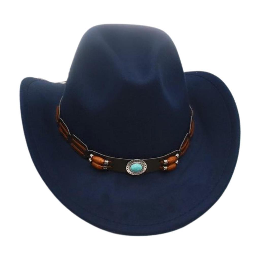 British Style Cowboy Hat Men And Women High Sense Ethnic Style Tibetan Knight Hat