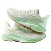 New Anta MACH Mach 4.0 Cushioning Wear Resistant Rebound Low Top Running Shoes Women's White Green 122415583-6