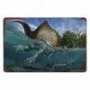 Dinosaur Retro Metal Tin Sign Wall Decor 20x30cm
