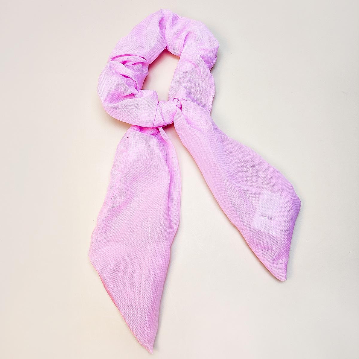 

Светодиодная мигающая резинка-бант: Светящийся дискотечный рождественский аксессуар для волос розовый