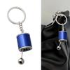 Stylish Alloy Shifts Keychain For Car Enthusiasts Universal Gear Keyring Accessory Lightweight Travel Essential
