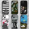 Fashion Music Icon A-ASAP Rocky Phone Case Phone Case Soft Packaging Lightweight For iPhone17 16 15 14 13ProMax