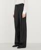 LADY VOLUME (All Season) Long Wide Slacks (Black)