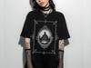 Unisex Gothic Mansion Graphic T-Shirt, Pastel Goth Whimsigoth Shirt, Emo Alt Clothing, Dark Academia Goth Top, Witchy Gift For Her or Him