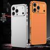 Seahorse Buckle Edge Frame with Metal Back Sticker for Apple 16 Pro Max/15 Pro/14 Pro – Instantly Transforms to Model 17