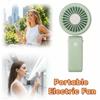 3 Speeds Portable Electric Fan Foldable Neck Hanging Small Fan for 3.7V500MAh Desktop Use