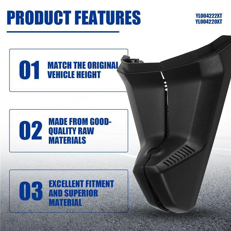 ABTU-YL004222XT YL004220XT For 3008 4008 5008 Citroen C5 DS7 DS9 Rearview Mirror Base Rain Sensor Cover Reflective