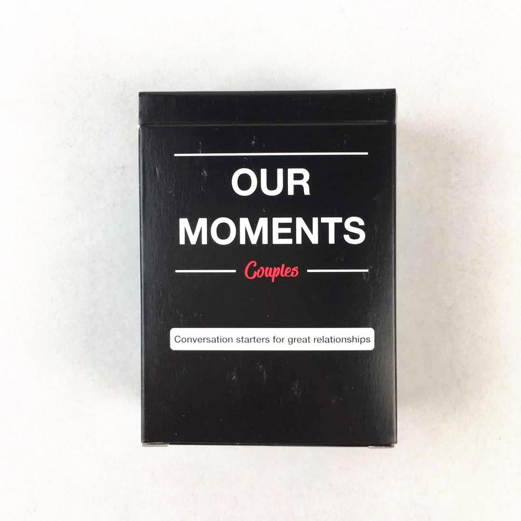 

Moments Fun Our Couple Desktop Thinking Card Game For Relationships Enhances