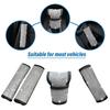Car Shift Gear Cover Diamond Handbrake Protector Covers Crystal Shoot Gear Shoulder Guard Cover Auto Interior Decor Car Supplies
