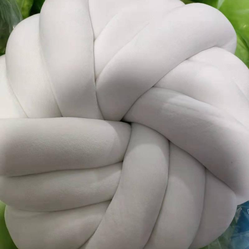Round Handmade Knot Pillow Cushion Art Home Decor Pillows for Bed Pillows DIY Throw Pillows for Couch Sofa Bedroom Christmas Birthday Festival Gift