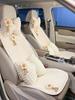 Breathable Fabric Universal Car Seat Cover Semi-enclosed Comfortable Non-slip Four Seasons Car Seat Cover Auto Cushion