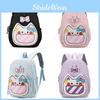 Cute Cartoon Cat Design School Backpack Perfect For Kids In Multiple Trendy Colors