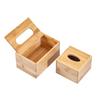 Bamboo Tissue Box Wooden Environmental Protection Home Tissue Container Towel Napkin Tissue Holder Case For Office Home Decor