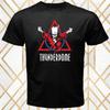Unisex-Shirt Baumwolle Oversize Große Größe Thunderdome Berühmtes Konzertfestival-Logo Herren Schwarzes T-Shirt Größe S 3XL