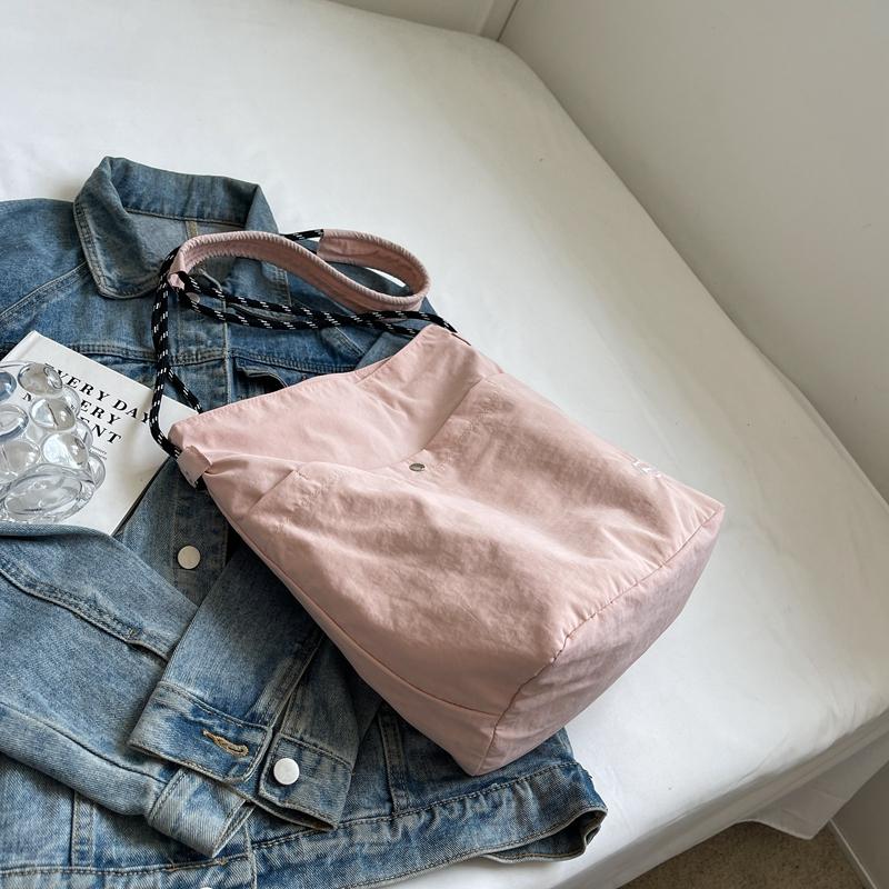 Холщовая сумка Женская сумка через плечо большой вместимости Сумка для покупок — фото 14