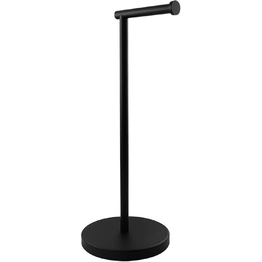 Toilet Paper Holder Stand, Free Standing Toilet Paper Holder, Stainless Steel Toilet Tissue Paper Roll Storage Holder Stand,Pedestal Tissue Dispenser