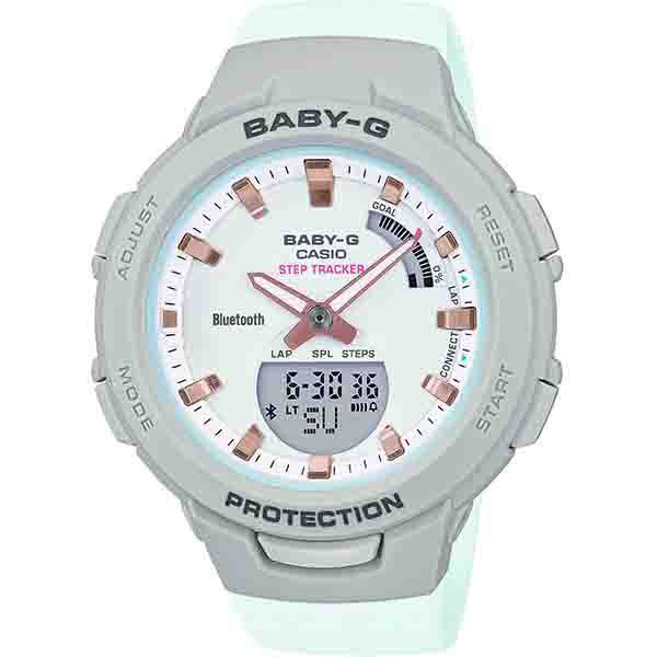 

CASIO BSA-B100MC-8AJF [BABY-G Misty Pastel Colors Misty Pastel Color Зеленый/Серый]