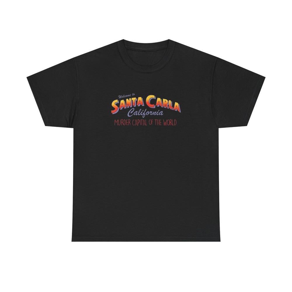 Santa Carla California Graphic T-Shirt Unisex Heavy Cotton Tee