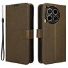 For TECNO Camon 30 4G CL6/Camon 30 5G CL7 Case PU Leather Diamond Texture Phone Wallet Cover