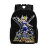 Knights of the Zodiac Backpack  Ita Bag  Mochila Portable Campus Sturdy Shoulder Rucksack