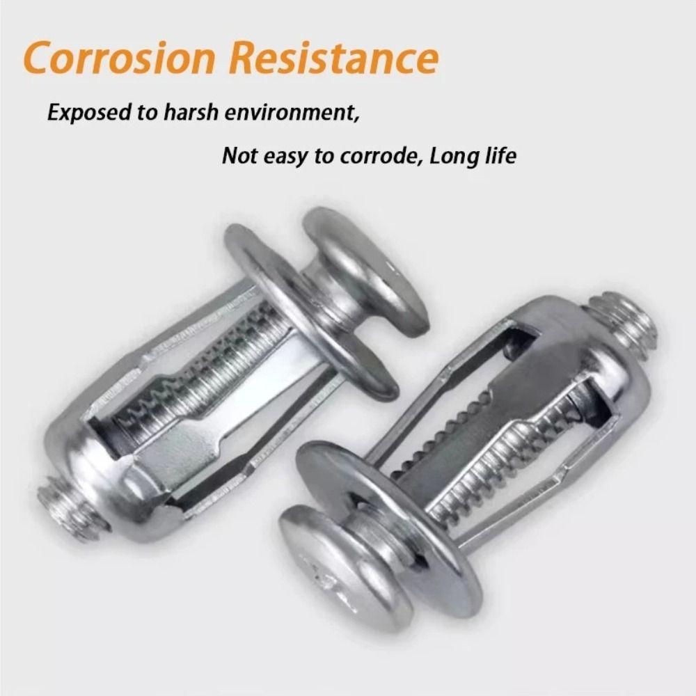 New Metal Rivet Nut Petal Shape Hex Phillips Lock Nuts M4 M5 M6 Jack Nuts