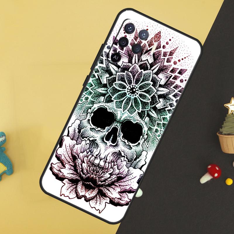 Mandala Pattern Case For Oppo A60 A80 A40 A15 A16 A17 A57 A94 A74 A54 A76 A96 A18 A38 A58 A78 A98 A5 A6 Pro