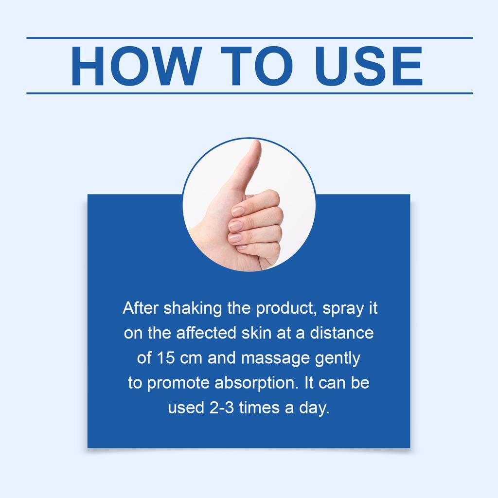 Muscle Relaxation Spray Soothing Joint Spray Relaxation Spray Reduce Muscle Tension Joint Care Spray,50ml