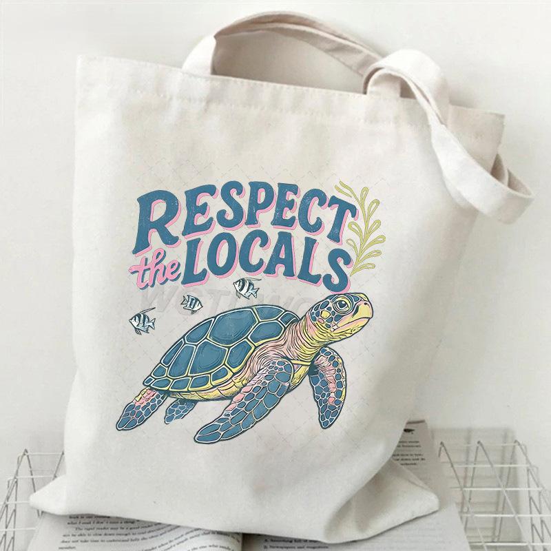 Ocean Animal Trend Shoulder Bag Daily Versatile Commuter Student Tutoring Bag