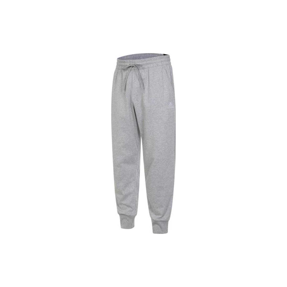 adidas Essentials Single Jersey Tapered Cuff Pants Grey Men s IC9419 XXL