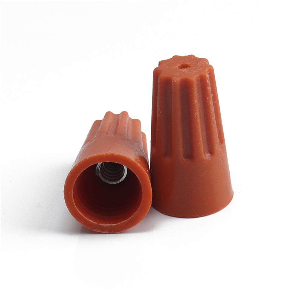 175Pcs Twist-on Cap Twist Nut Connector Splice Wire Terminal Cap Spring Insert