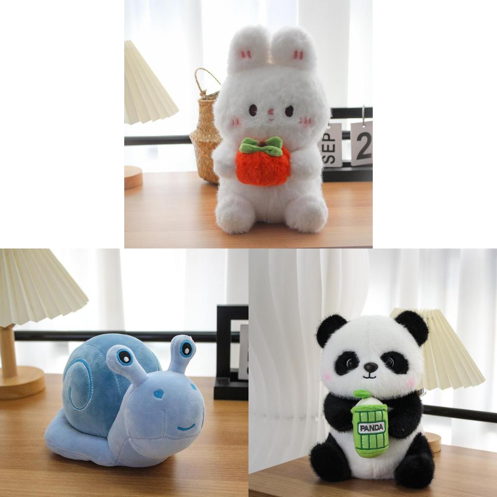 Plush Bunny Toy For Kids With Pp Cotton Filling For Decoration Kids Gift