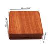 Wood Saxophone Reed Box for Clarinet Saxophone Hold Four Reeds