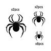 3D Halloween Night Light Wall Sticker with and Design for Bedroom Wall Decor