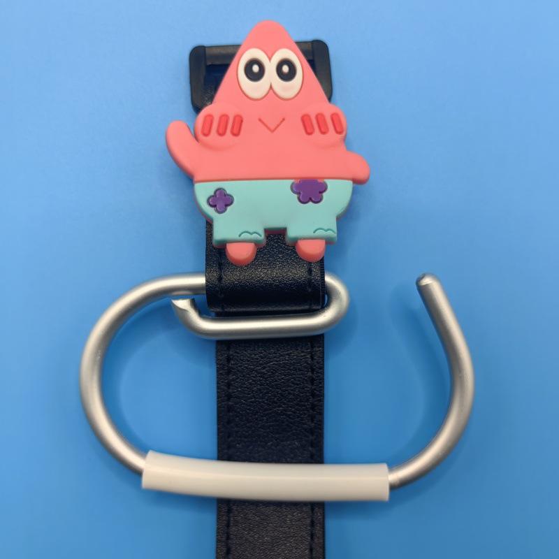 2025 Universal Cute Front Hook Storage for Electric Vehicles - Decorative Hanging Bag Holder