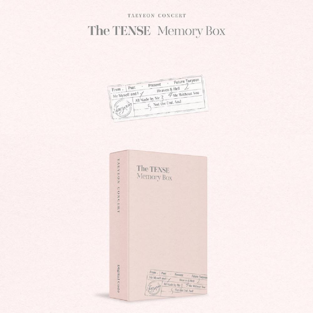 Pre-order TAEYEON Concert The TENSE Memory Box Digital Code Ver.